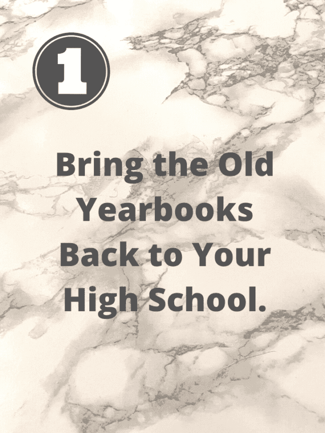 What To Do with Old Yearbooks Sabrinas Organizing