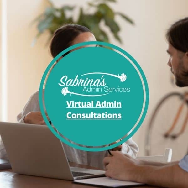 Sabrina's Organizing & Admin Services virtual admin consults