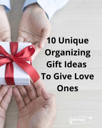 10 Unique Organizing Gift Ideas to Give love ones featured image - #giftideas
