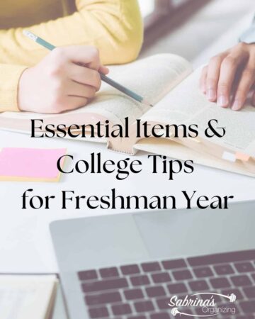 Essential Items & College Tips for Freshman Year featured image