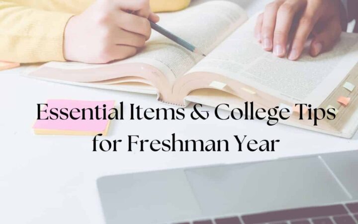 Essential Items & College Tips for Freshman Year square image