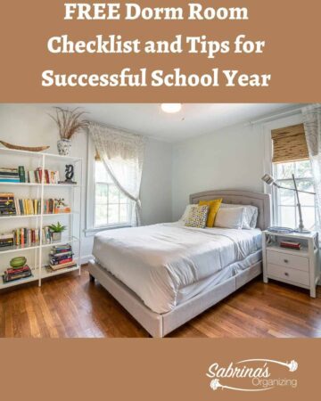 Free dorm Room Checklist and Tips for a Successful School Year - featured image