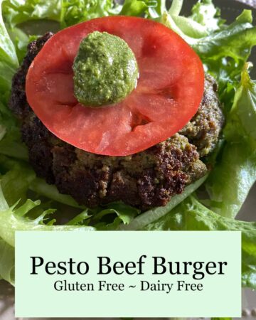 Pesto Beef Burger Recipe - Featured image