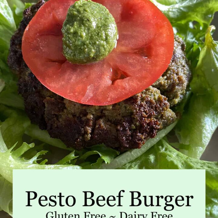 Pesto Beef Burger Recipe - Featured image