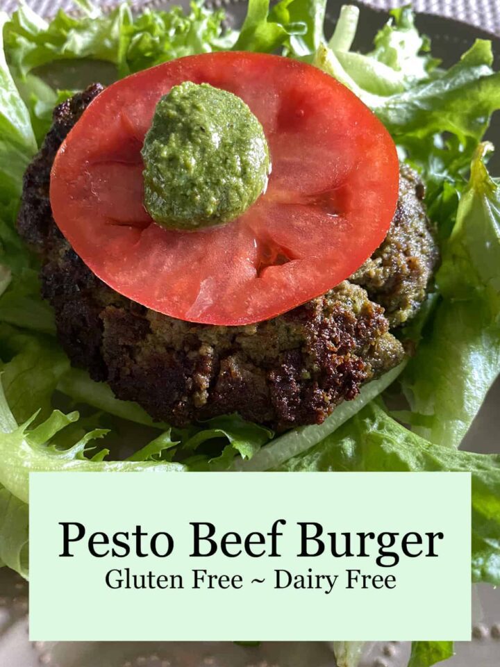 Pesto Beef Burger Recipe - Featured image