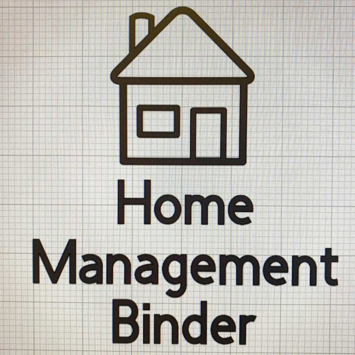 The Label for the binder cover