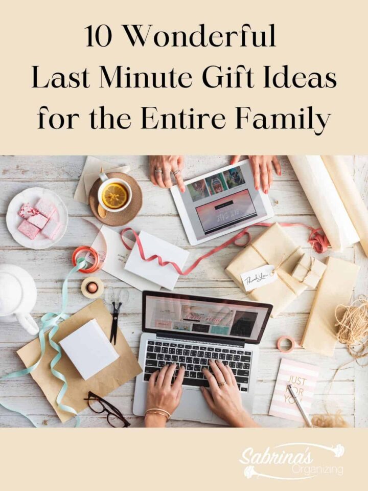 10 Wonderful Last Minute Gift Ideas for the Entire Family #giftideas #lastminutegiftideas