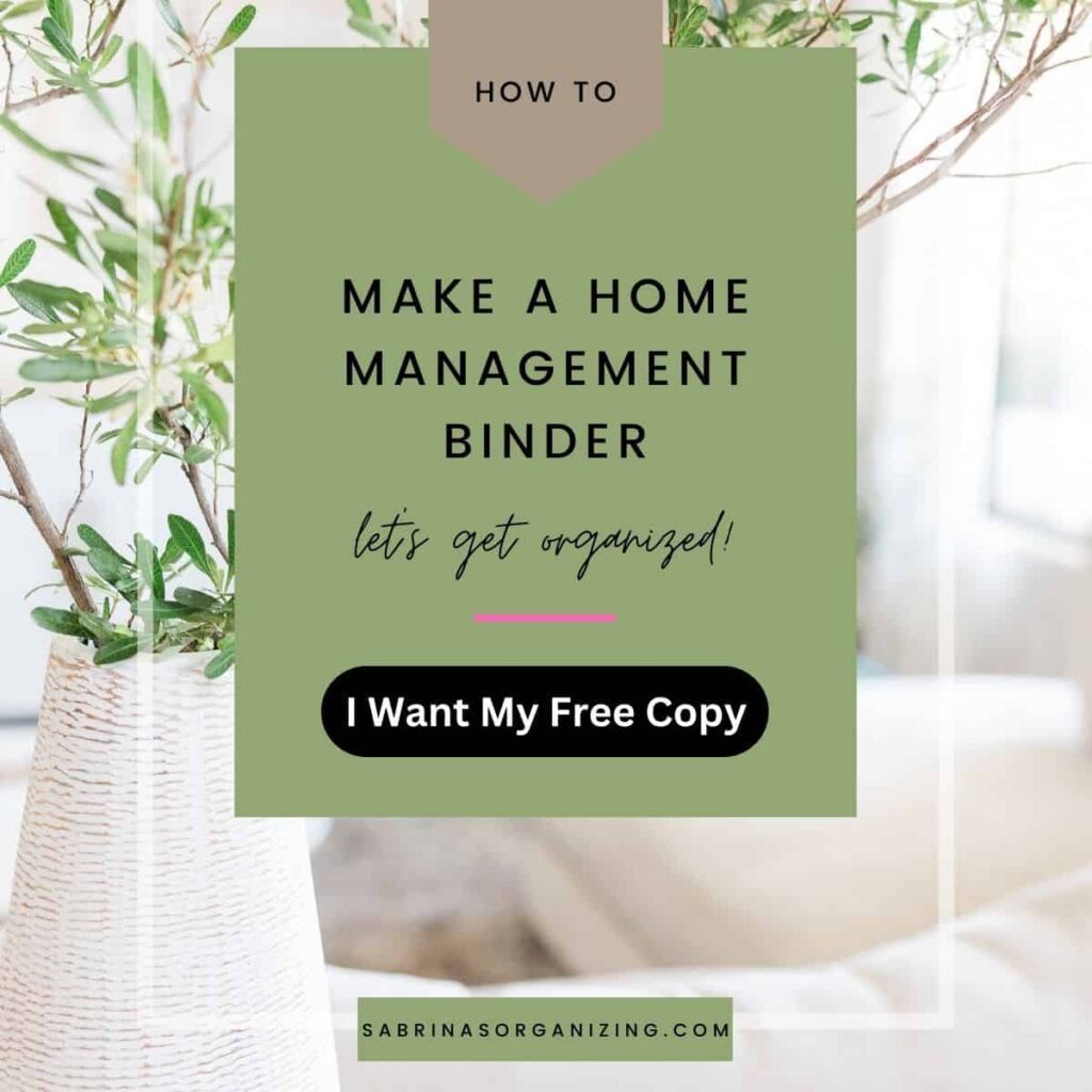 I want my free copy of How to Make a Home Management Binder