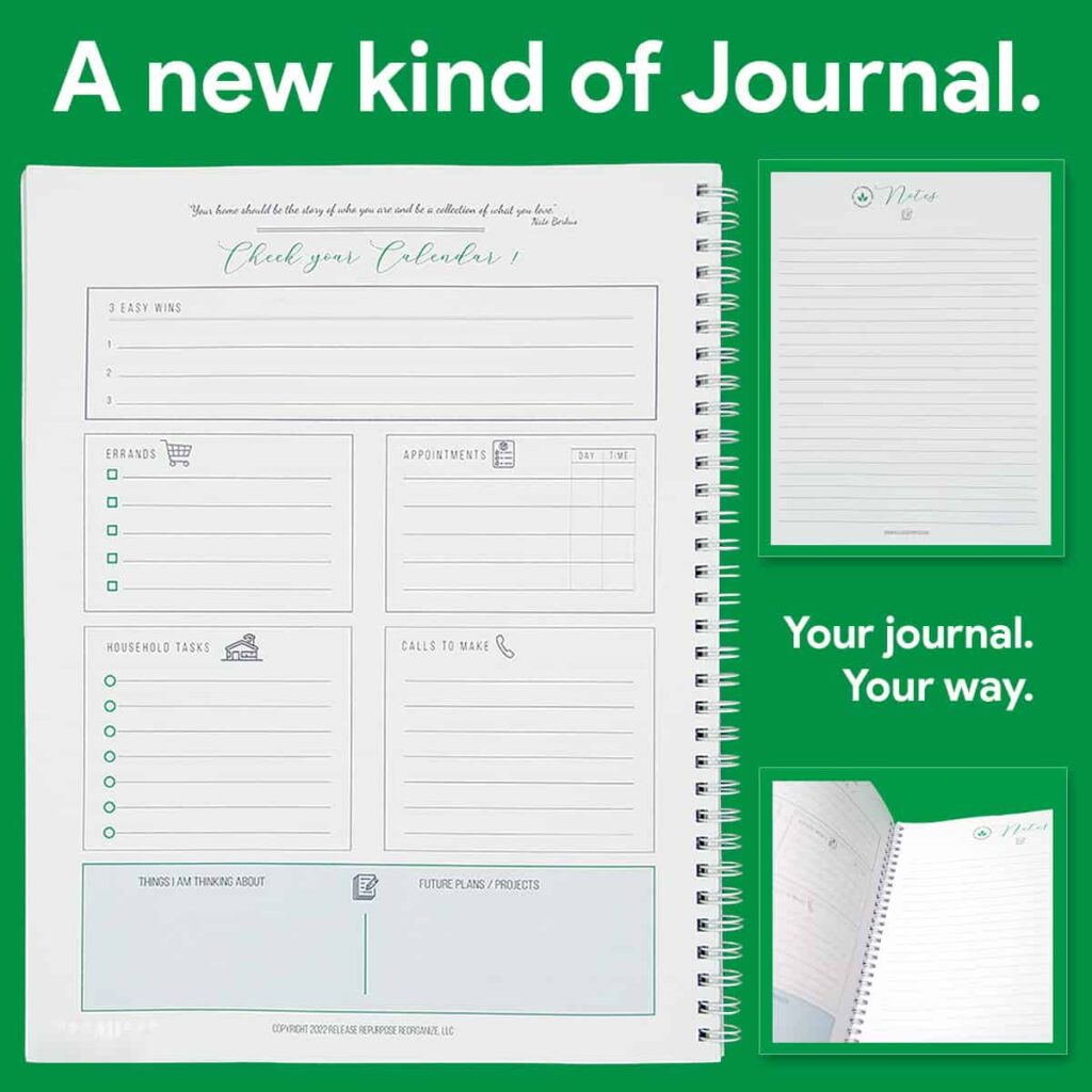 My List Simplified Journal by Released Repurpose Reorganize