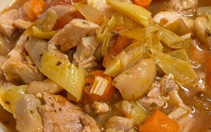Chicken Artichoke Soup Recipe featured image