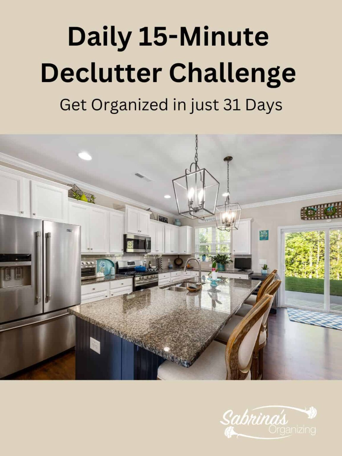 15 Minute Decluttering Tasks Challenge - Declutter Your Home in 31 Days ...