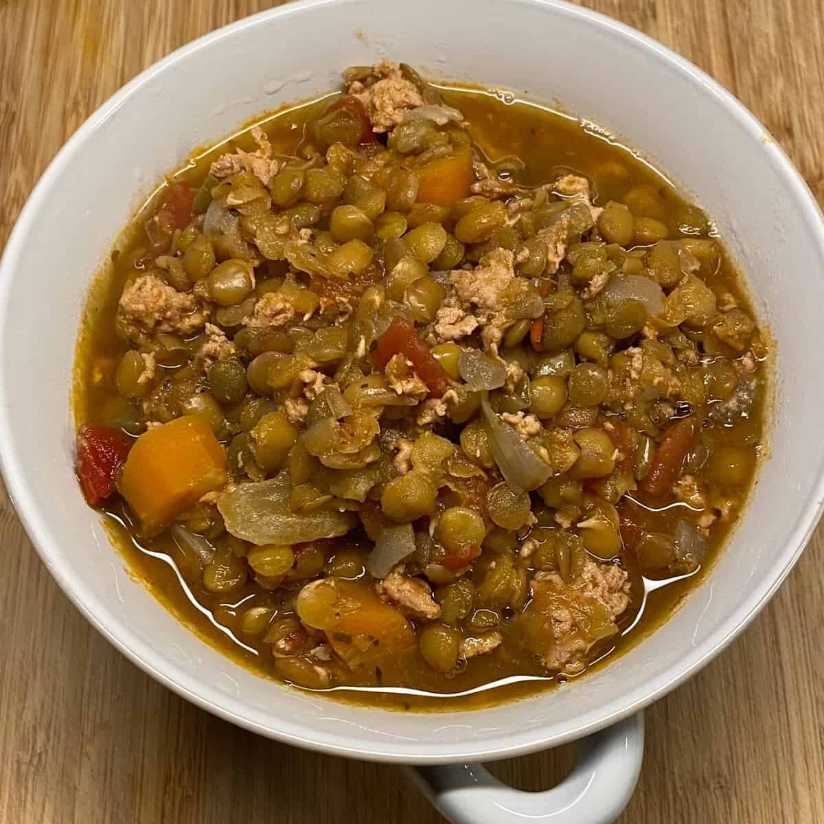 Turkey Lentil Soup - Healthful Blondie