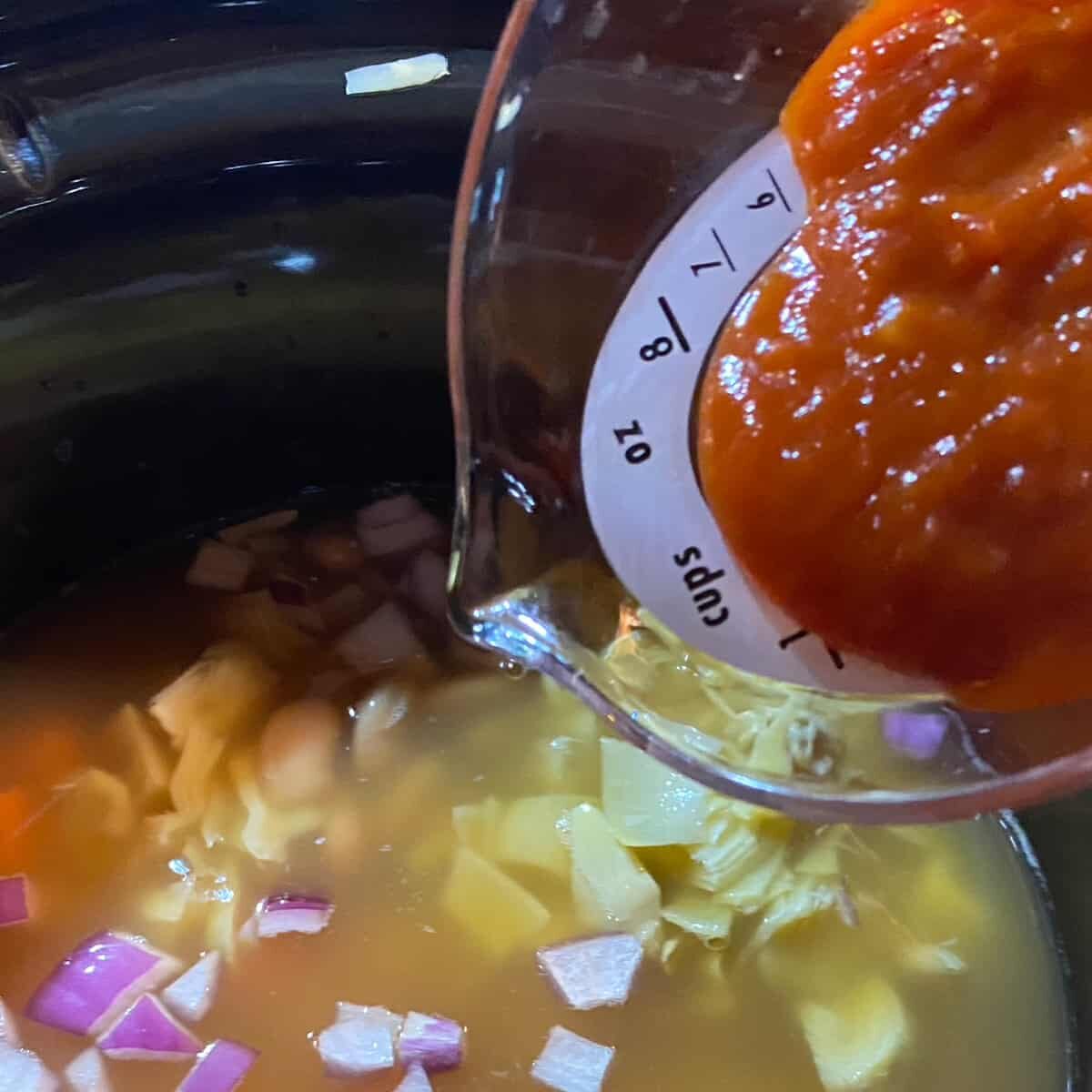 Chicken Artichoke Soup Recipe Sabrinas Organizing