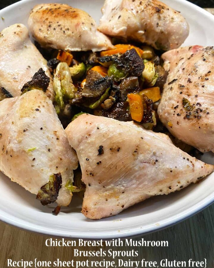 Chicken Thighs and Swiss Chard Recipe {sheetpan, glutenfree, easy meal}