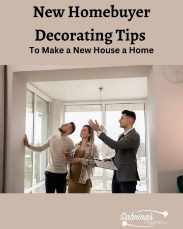 New Homebuyer Decorating Tips Featured image