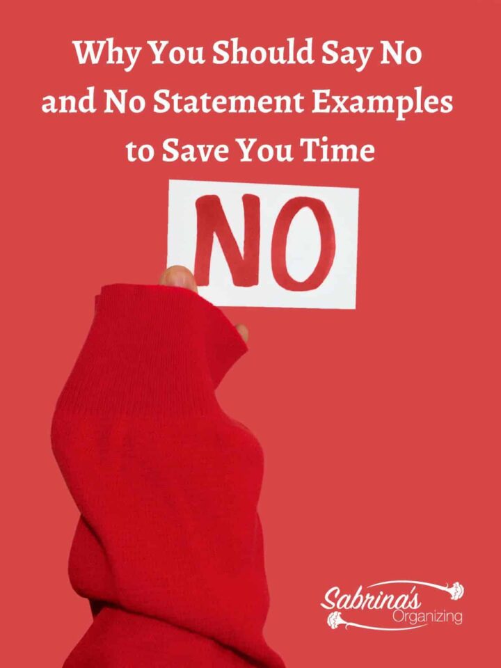 Why You Should say no and no statement examples to save you time featured image