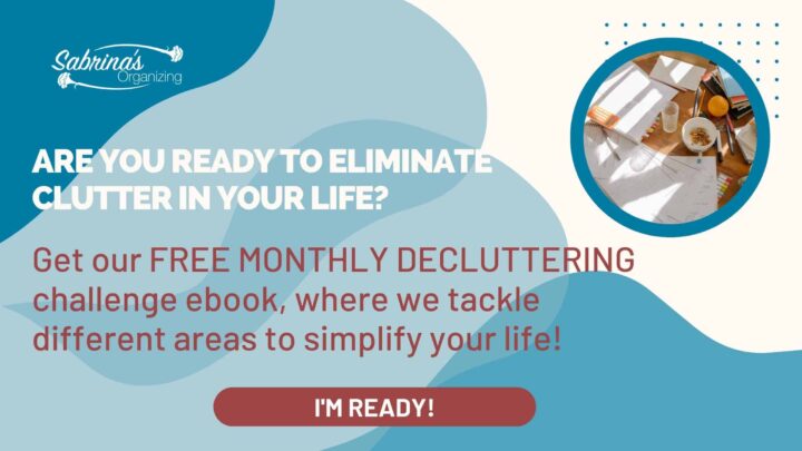 Are you ready for the challenge to Declutter this Year? Get our free ebook now. Click here