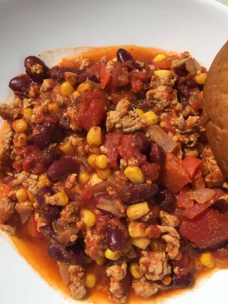 Easy Turkey Chili Freezer Meal featured image