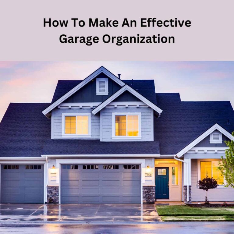 How To Make An Effective Garage Organization square image