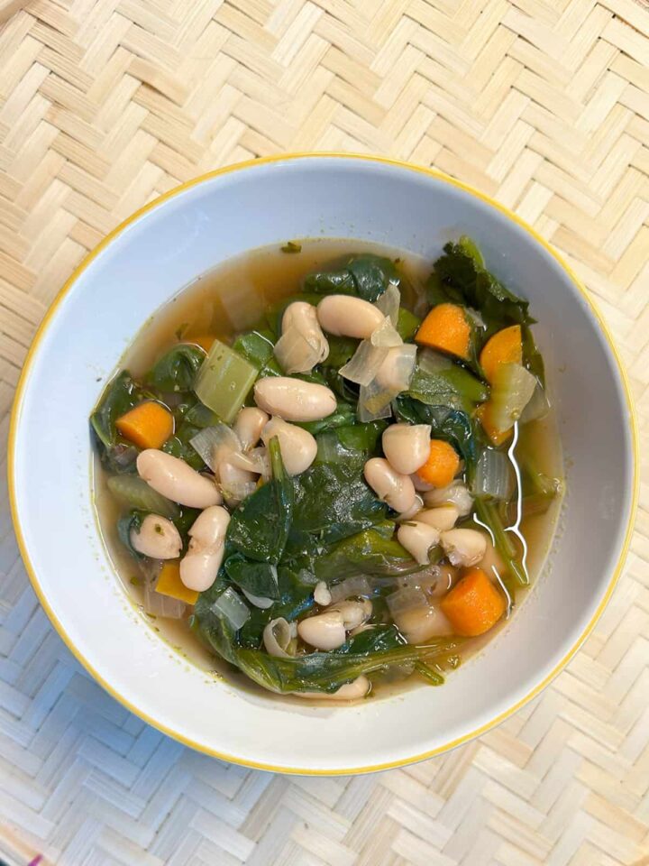 Tuscan Bean Soup Recipe featured image by Sabrina's Organizing Recipes