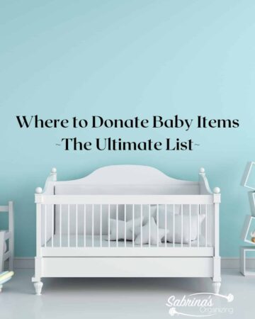 Where to Donate Baby Items - The Ultimate List - Featured image