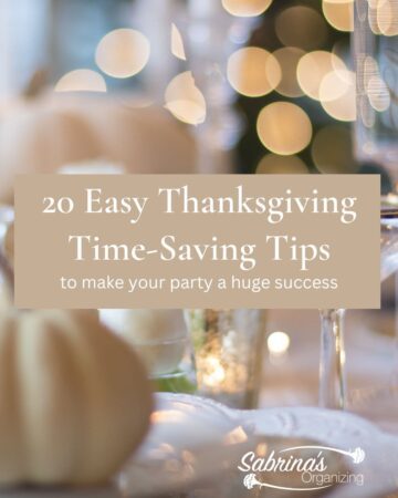 20 Easy Thanksgiving Time Saving Tips to Make Your Party a Huge Success - featured image