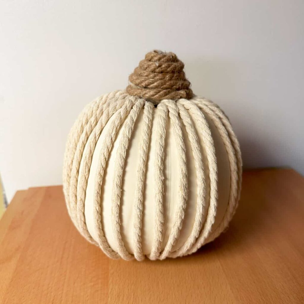 How to Update a Plain White Foam Pumpkin - square image