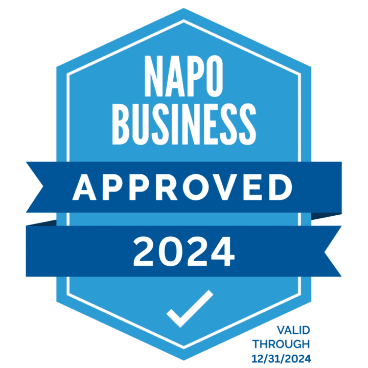 Sabrina's Organizing & Admin Services NAPO Business Approved 2024 year
