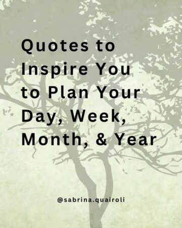10 motivational quotes to inspire you to plan your day - featured image