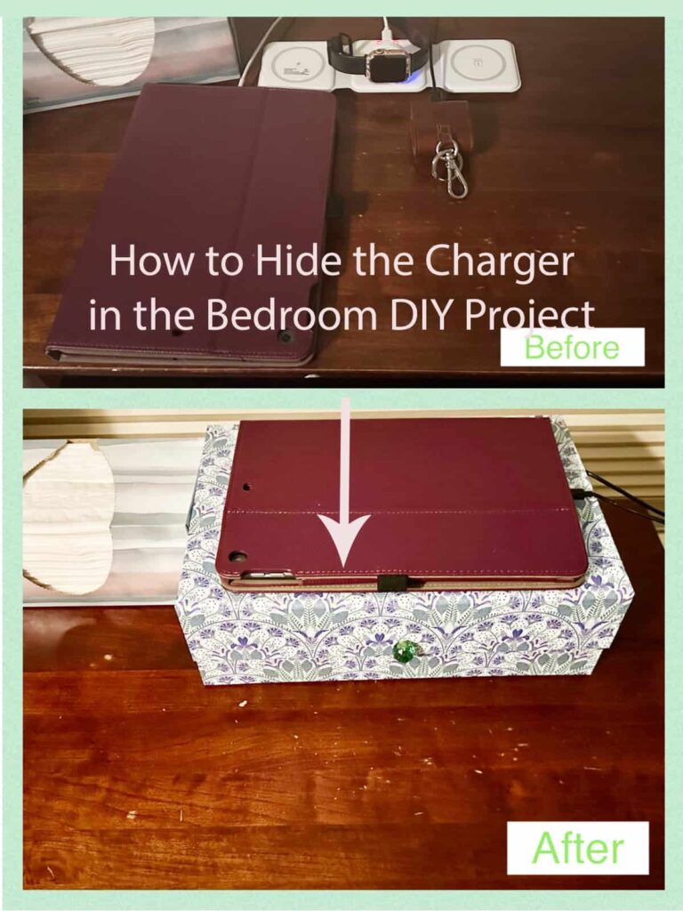 How to Hide the Charger in the Bedroom DIY Project - Featured image