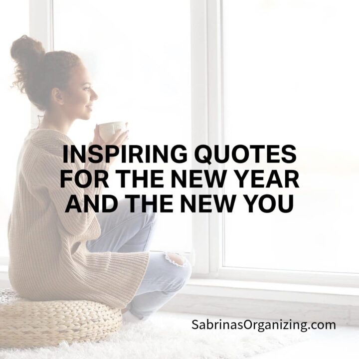 a women sitting on the floor with the title of the post overlayed in the center - square image size