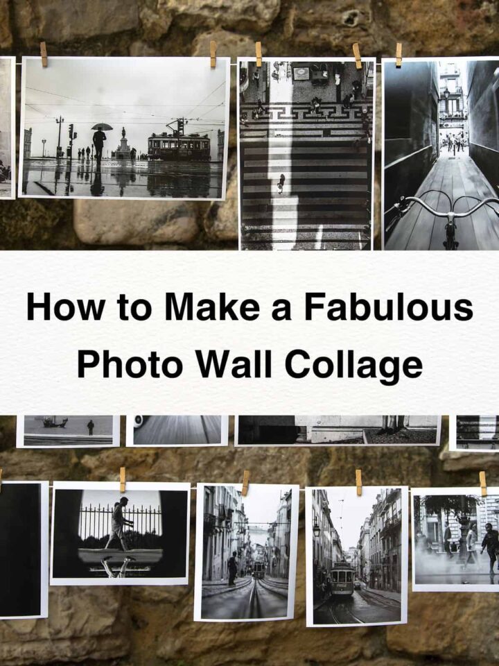 How to make a Fabulous Photo Wall Collage - featured image