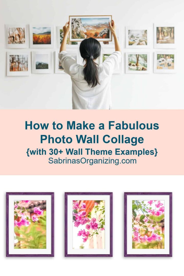 Photo Collage Wall Ideas for Displaying Framed Photos & Artwork!