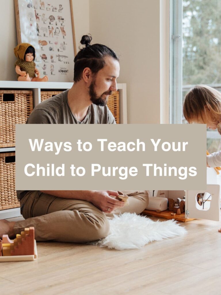 Ways to Teach Your Child to Purge Things - featured image