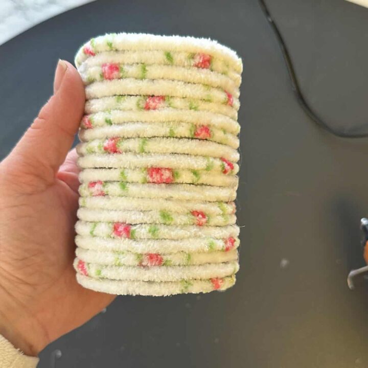 Finished yarn on can