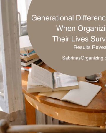 Generational Differences When Organizing Their Lives Survey Results square image
