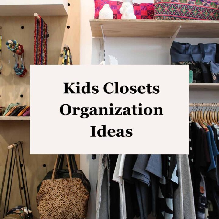 Kids Closets Organization Ideas