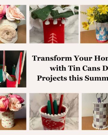 Transform Your Home with Tin Can DIY Projects - square image