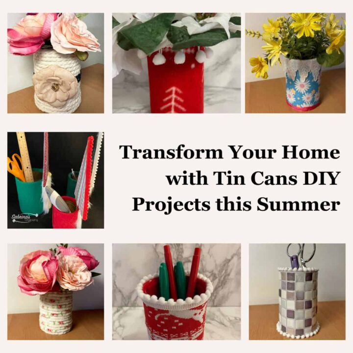 Transform Your Home with Tin Can DIY Projects - square image