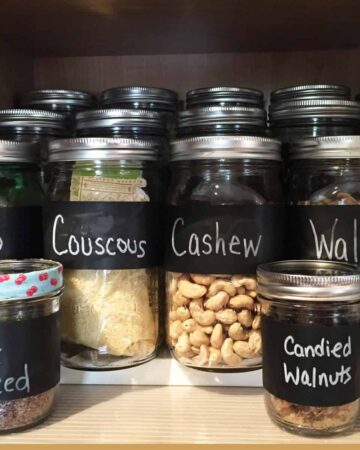 The Best Mason Jar Labels You Will Never Live Without by Sabrina's Organizing