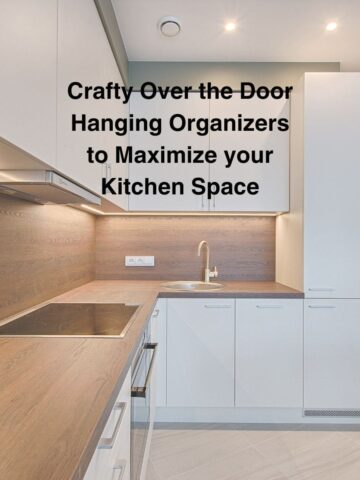 Crafty Over the Door Hanging Organizers to Maximize your Kitchen Space square image