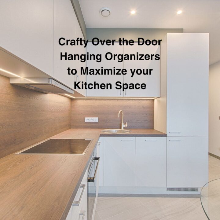 Crafty Over the Door Hanging Organizers to Maximize your Kitchen Space square image
