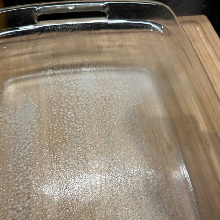 Spray non-stick spray to baking pan