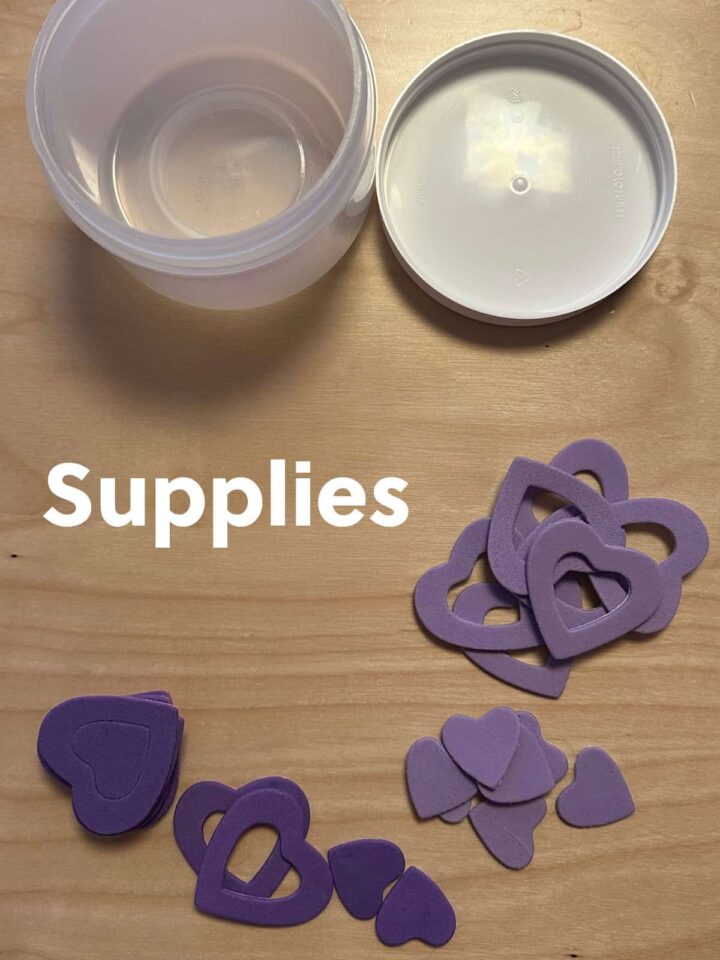 Supplies used in this DIY craft project