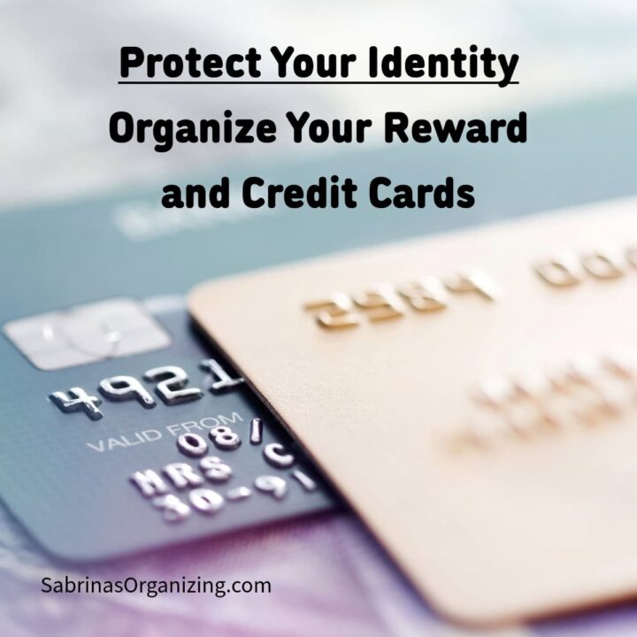 Credit card in back ground - title at the top center - square image