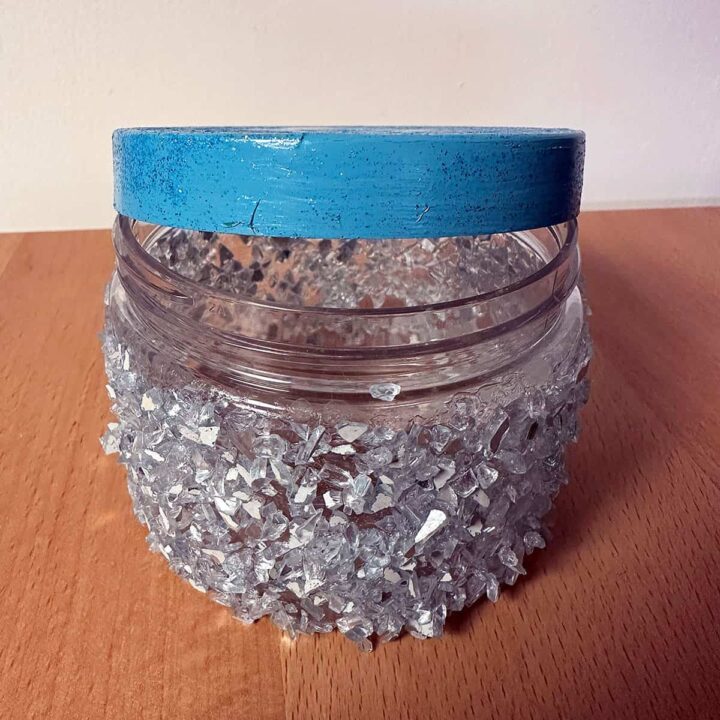 after jar with lid