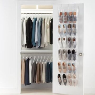 over the door organizer by The Container Store - image for ad.