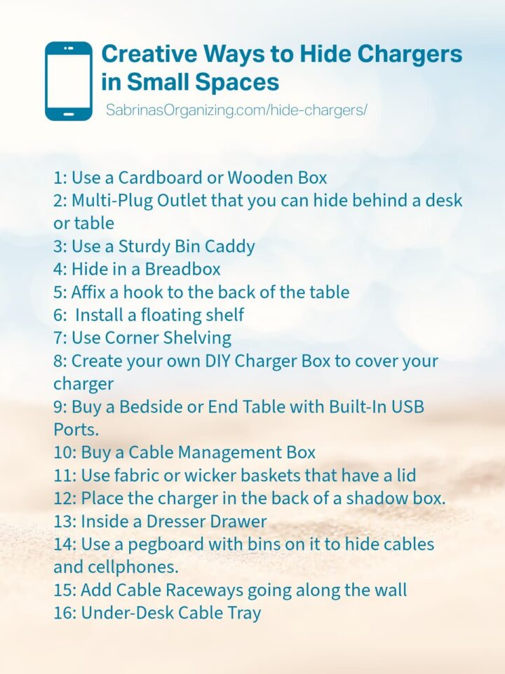 list of all the ways to hide cellphones and chargers - pinterest image size
