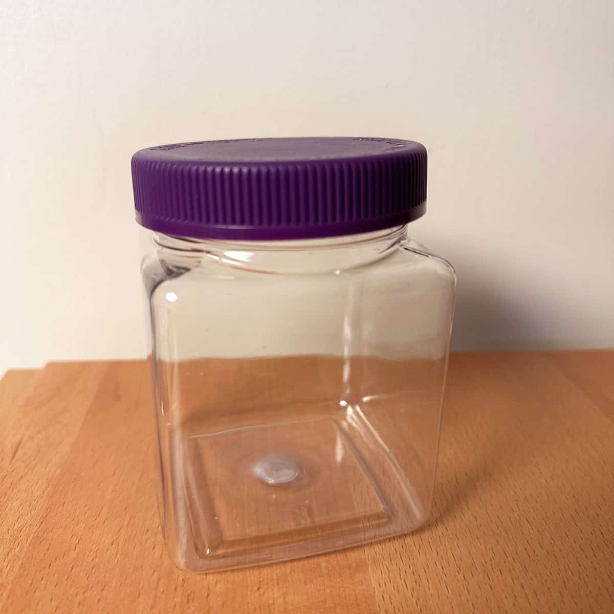 BEFORE Vitamin Bottle without Label - square image