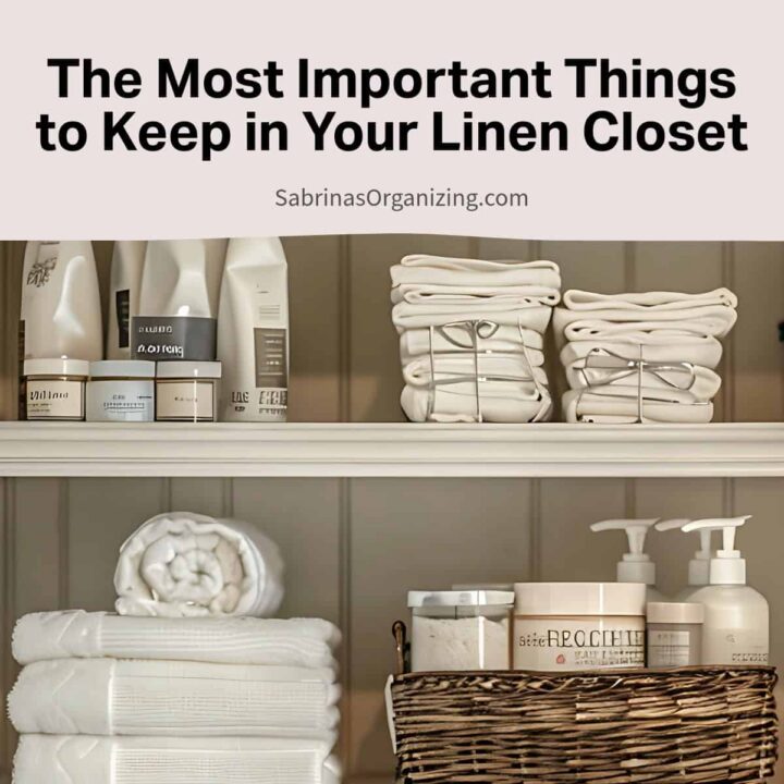 The Most Important Things to Keep in Your Linen Closet